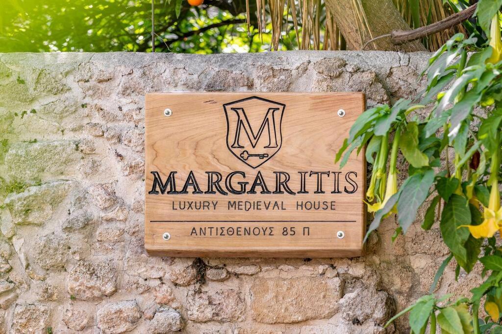 Margaritis Luxury Medieval House Rhodes City Εξωτερικό φωτογραφία